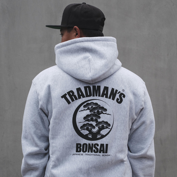 TRAD KAMON  HOODIE -GRAY- 詳細画像